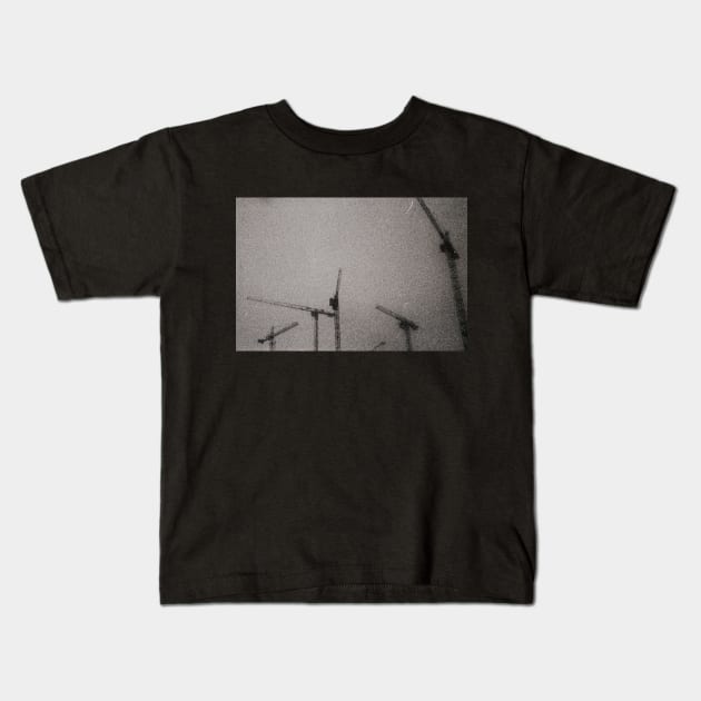 Cranes Kids T-Shirt by Jandys